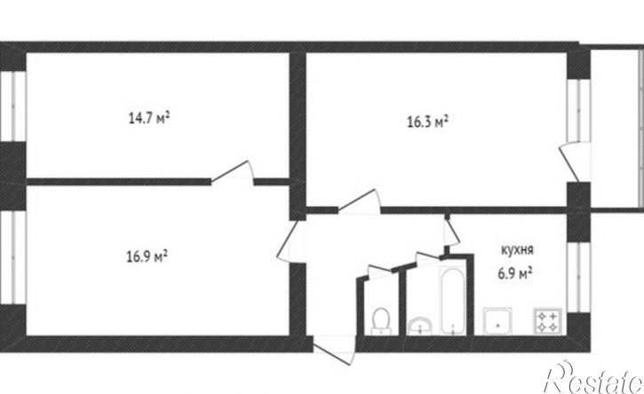3-комн квартира Зелёная улица, 29,  д. 29
