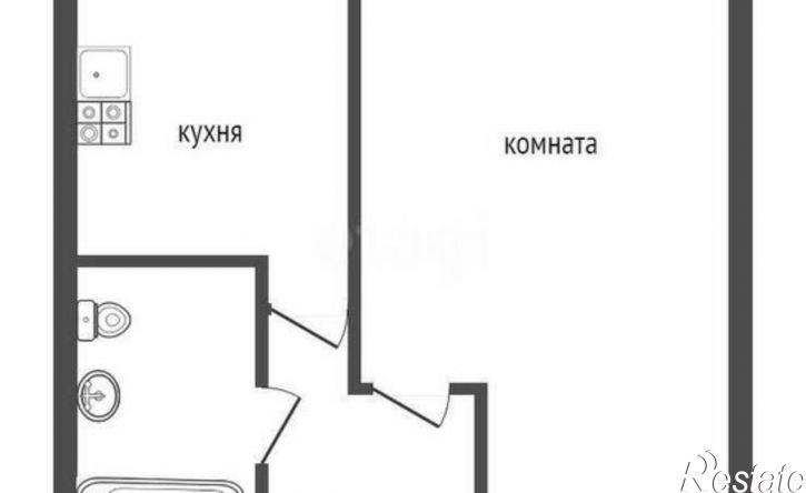 1-комн квартира ул им Я.М.Свердлова, 22,  д. 22