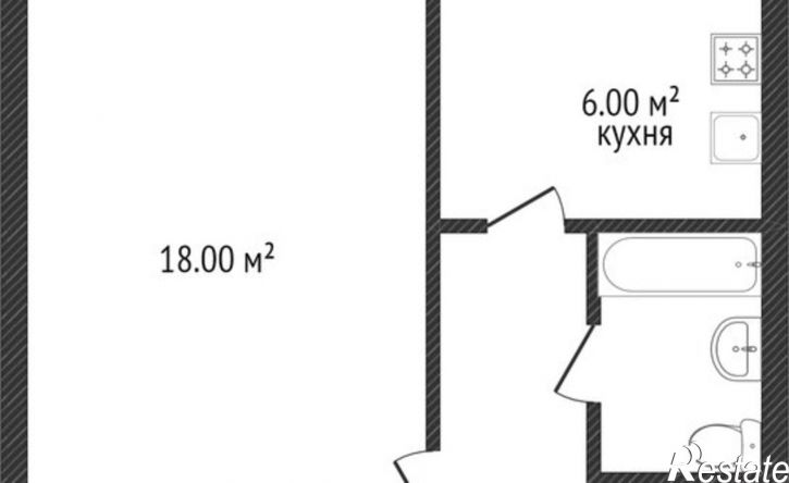 1-комн квартира улица Космонавтов, 11,  д. 11