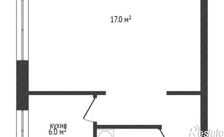 1-комн квартира пр-кт им Ю.А.Гагарина 2-я линия, 7,  д. 7