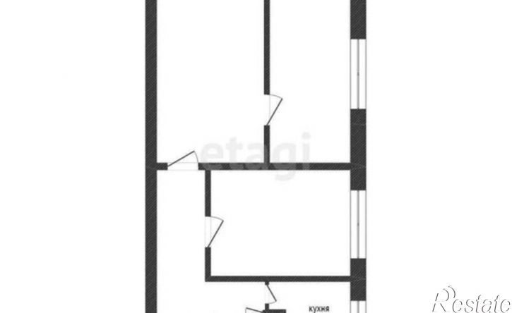 3-комн квартира ул им А.Н.Островского, 1б,  д. 1б