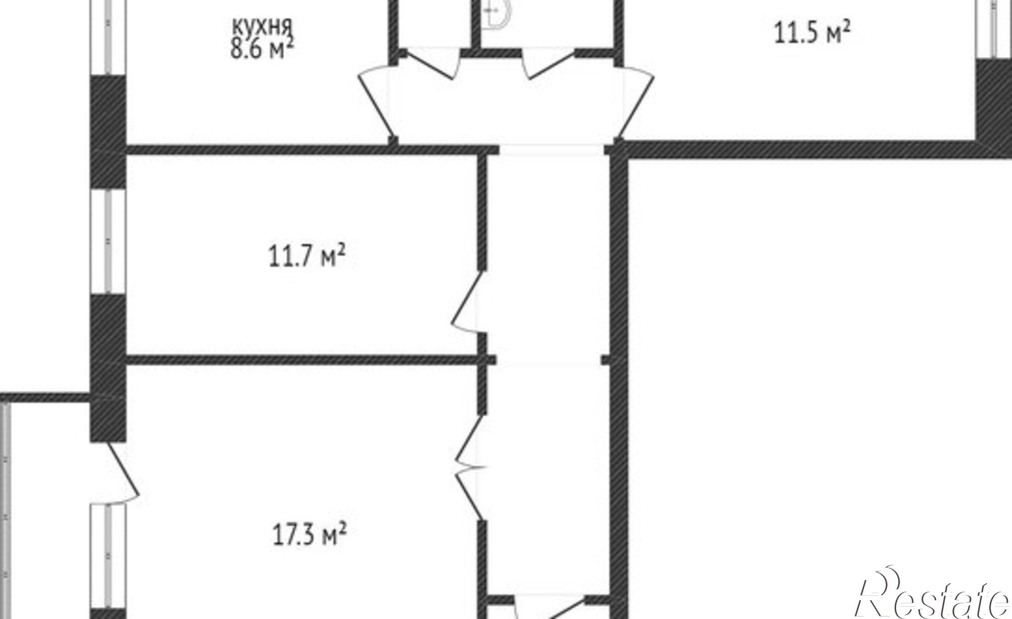 Купить квартиру за 3 770 000 рублей на ул им. Е.И.Пугачева, 10