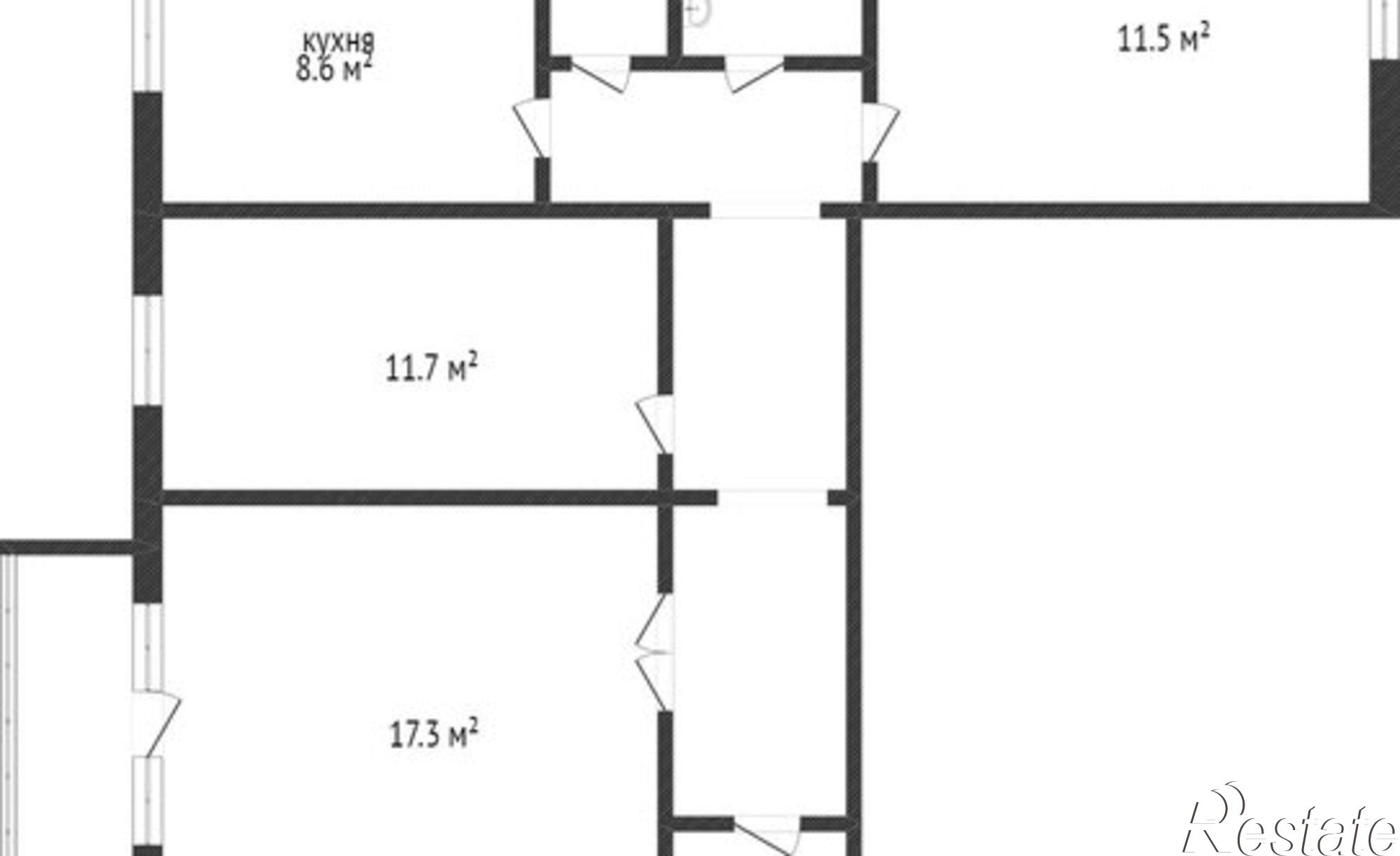 Купить квартиру за 3 800 000 рублей на Северо-Запад 1-й кв-л, 11