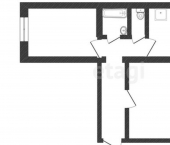 2-комн, 53кв м, этаж 5/9 ул им А.М.Матросова, 1