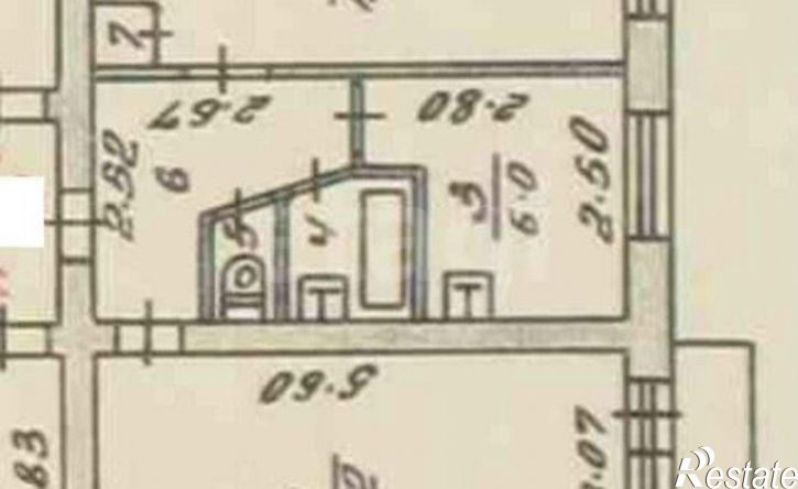 2-комн квартира ул им А.Н.Островского, 1б,  д. 1б