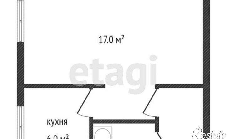 1-комн квартира Дворцовая улица, 22,  д. 22