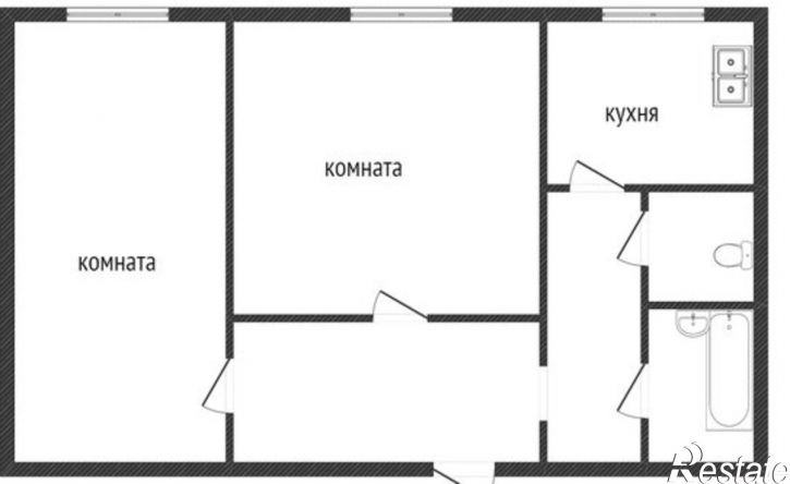 2-комн квартира Таганайская улица, 8,  д. 8