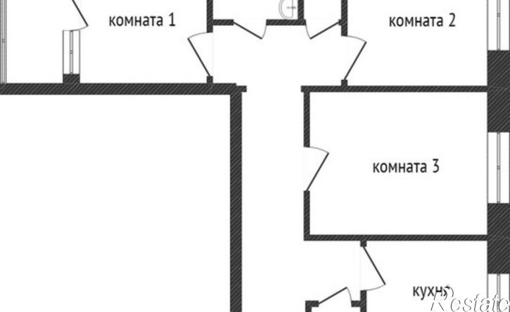 3-комн квартира ул им А.М.Матросова, 7А,  д. 7А