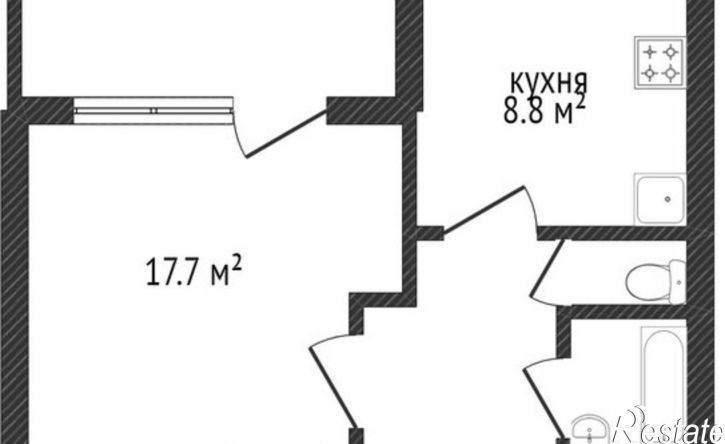 1-комн квартира ул им М.С.Урицкого, 39,  д. 39