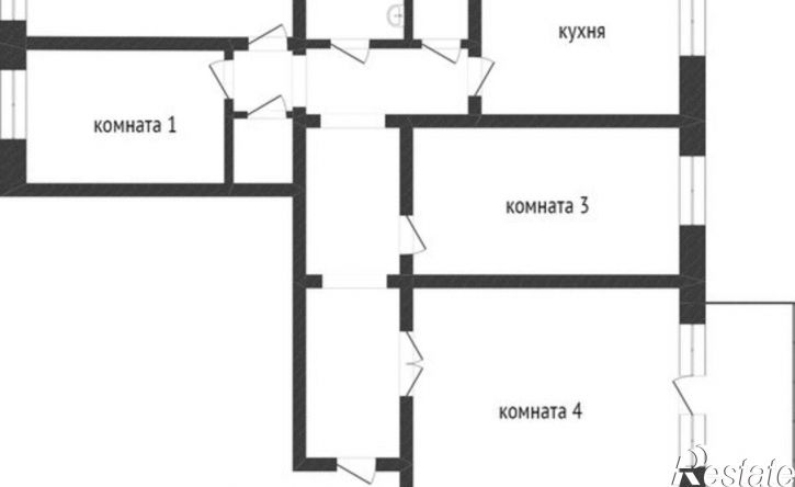 4-комн квартира Северо-Запад 1-й кв-л, 2,  д. 2