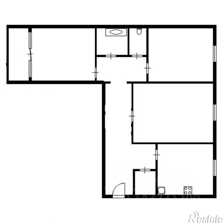 3-комн квартира ул 3-я Демидовская, 27,  д. 27
