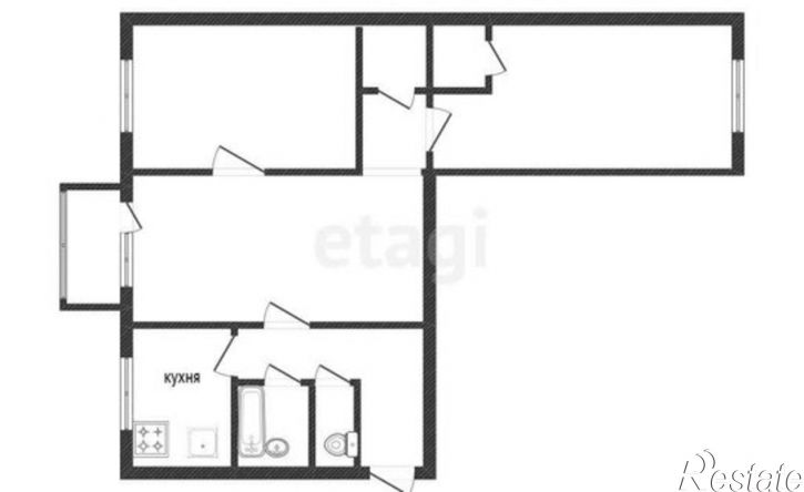 3-комн квартира ул им. П.П.Аносова, 263,  д. 263