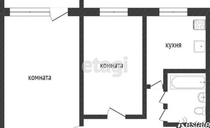 2-комн квартира ул Дворцовая, 26,  д. 26
