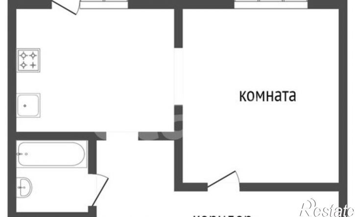 1-комн квартира ул 50-летия Октября, 4,  д. 4