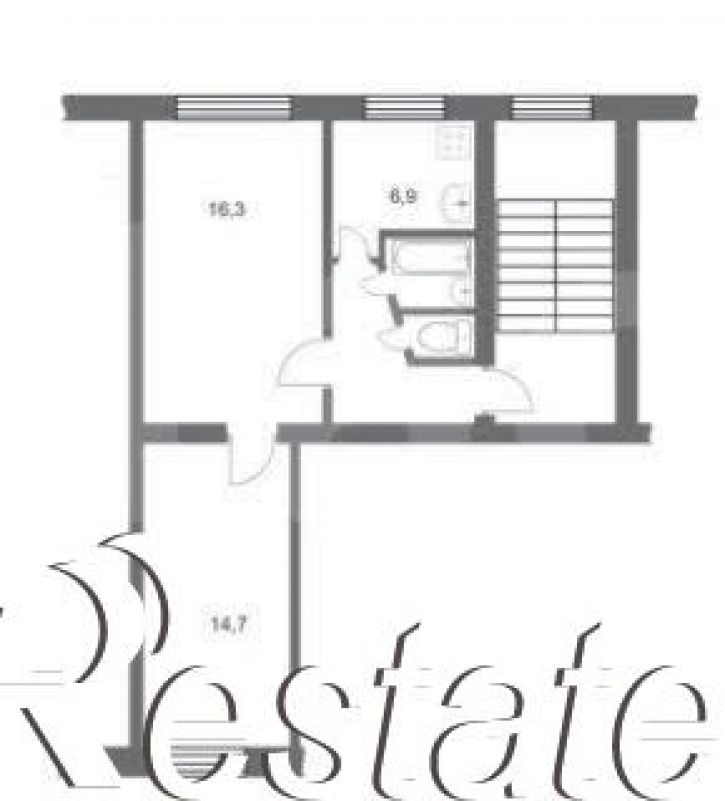 2-комн квартира улица Космонавтов, 32А,  д. 32А