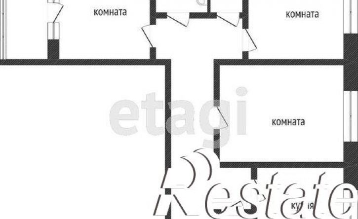 3-комн квартира ул им А.М.Матросова, 7А,  д. 7А