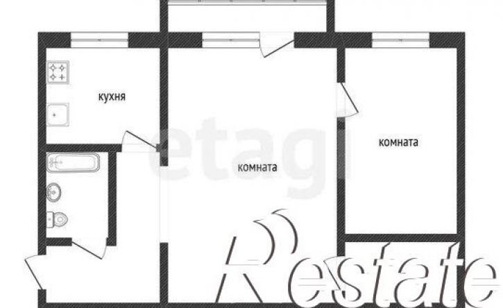 2-комн квартира 3-я Тесьминская улица, 135,  д. 135