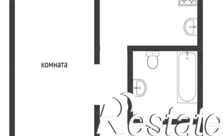 1-комн квартира проспект имени Ю.А.Гагарина 6-я линия, 8,  д. 8