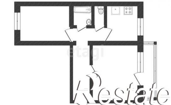 2-комн квартира проезд Профсоюзов, 3,  д. 3