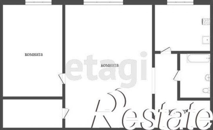 2-комн квартира улица Аносова, 223,  д. 223
