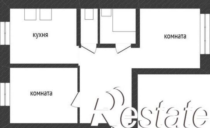 2-комн квартира улица Ковшова, 49,  д. 49