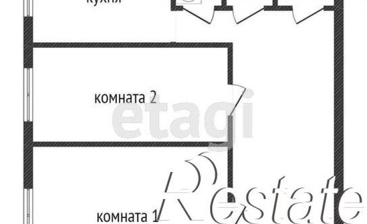 2-комн квартира улица Горького, 5,  д. 5